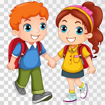 Schoolmates PNG transparent background