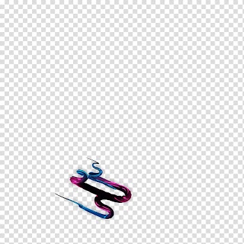 Sci Fi Renders Revisited , blue and pink curved line illustration transparent background PNG clipart