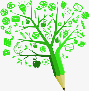Science And Creativity Pencil Knowledge Tree, Science Clipart, Tree ...