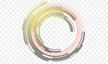 Science and technology Abstract circle 