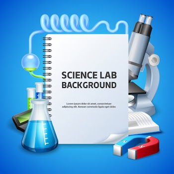 Science lab background