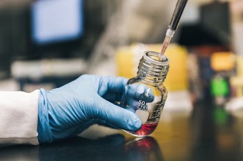 Science Lab Red Liquid