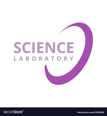Science laboratory logo vector image