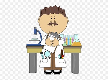 Science Teacher In Class - Science Teacher Clipart