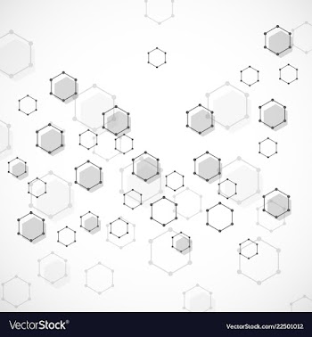 Science template wallpaper or banner with a dna vector image
