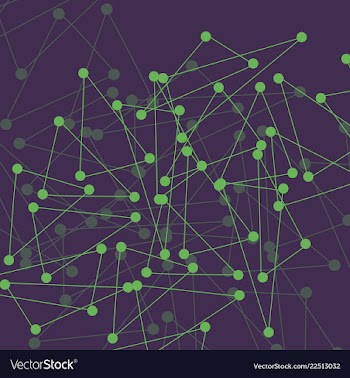 Science template wallpaper or banner with a dna vector image