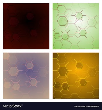 Science template wallpaper or banner with a dna vector image