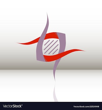 Science template wallpaper or banner with a dna vector image
