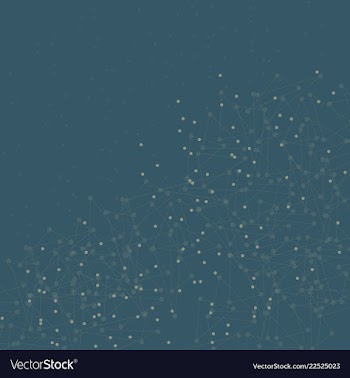 Science template wallpaper or banner with a dna vector image
