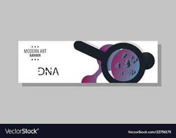Scientific brochure design template flyer layout vector image