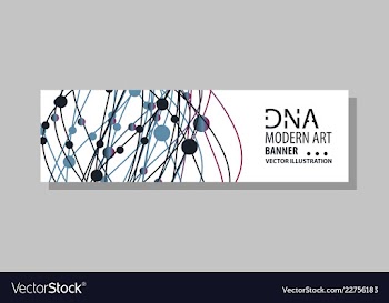 Scientific brochure design template flyer layout vector image