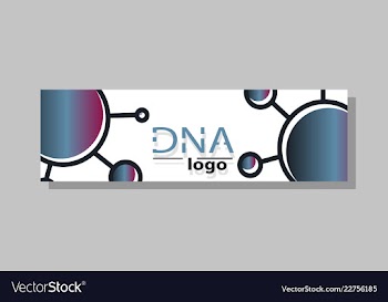 Scientific brochure design template flyer layout vector image