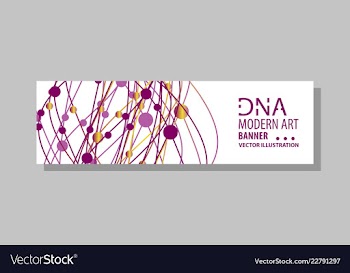 Scientific brochure design template flyer layout vector image