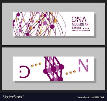 Scientific brochure design template flyer layout vector image