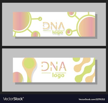 Scientific brochure design template flyer layout vector image
