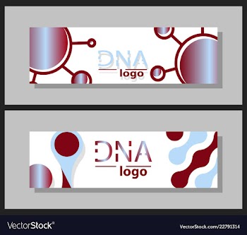 Scientific brochure design template flyer layout vector image