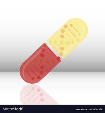 Scientific genetic engineering and biotechnology vector image