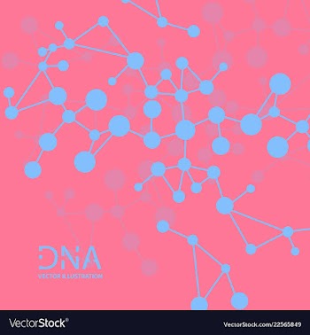 Scientific genetic engineering and biotechnology vector image