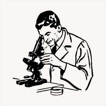 Scientist  clipart, vintage hand | Free Vector - rawpixel