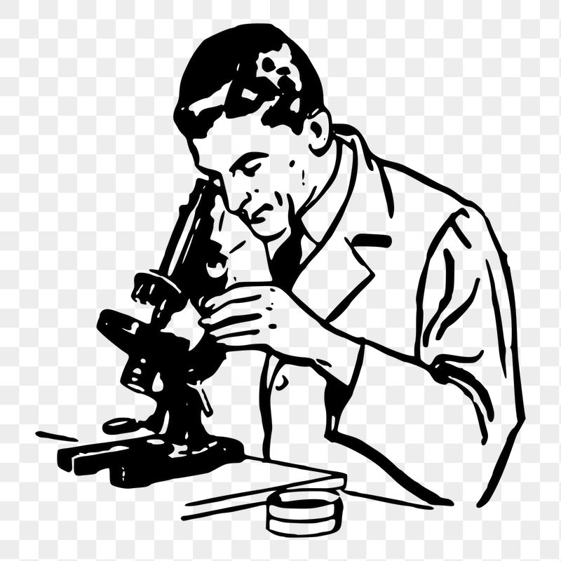 Scientist png sticker, vintage illustration, | Free PNG - rawpixel