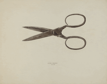 Scissors (1939) by Walter Praefke. | Free Photo - rawpixel