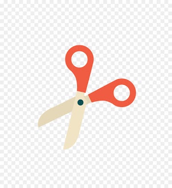Scissors Cartoon Drawing - Vector red cartoon scissors scissors 