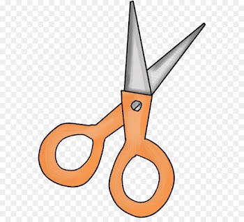 scissors cutting tool clip art line