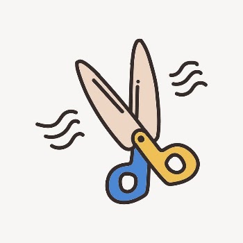 Scissors doodle collage element vector | Free Vector - rawpixel