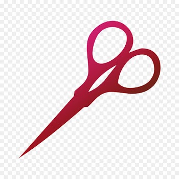 Scissors Graphics Line Font Sewing Machines -  