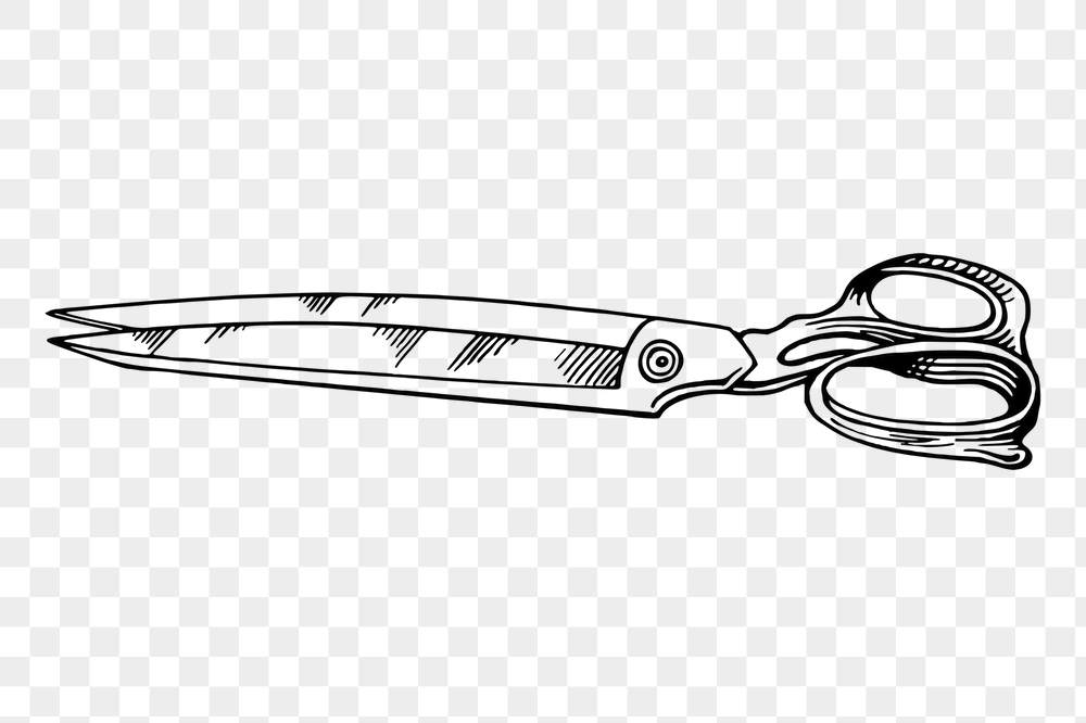 Scissors png sticker, vintage object | Free PNG - rawpixel