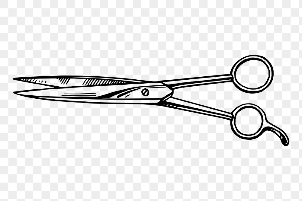 Scissors png sticker, vintage object | Free PNG - rawpixel