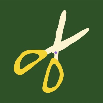 Scissors sticker, cute doodle in colorful | Free PSD Illustration - rawpixel