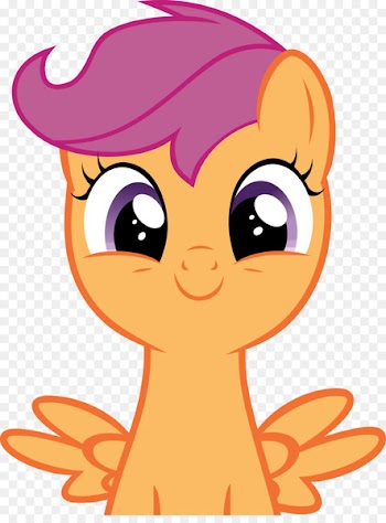 Scootaloo Fluttershy Pony Drawing Comics - dah vector 