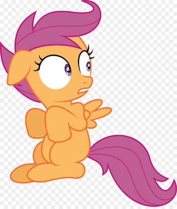 Scootaloo Image Illustration Clip art Sleepless in Ponyville - slit vector 
