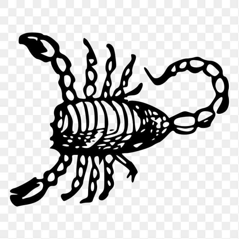 Scorpion png sticker, transparent background. | Free PNG - rawpixel