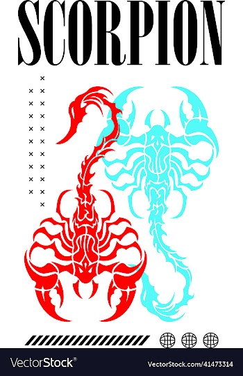scorpion t shirt design