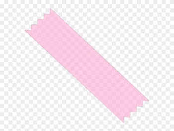 Scotch Clipart Transparent Tape - Piece Of Pink Tape