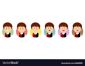 scotland avatar with various expression