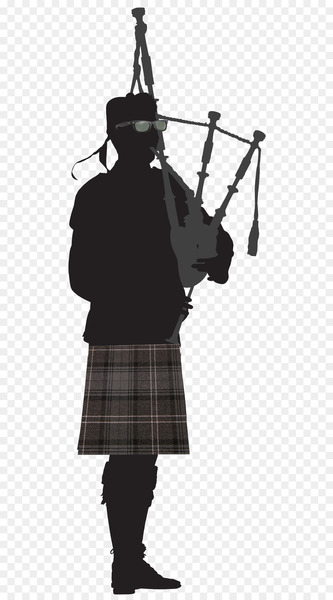 Scotland Bagpipes Vector graphics Royalty-free Stock photography - silhouette 