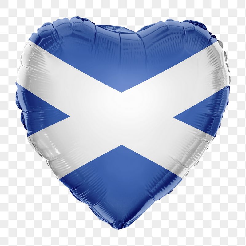 Scotland flag png balloon on transparent | Free PNG - rawpixel
