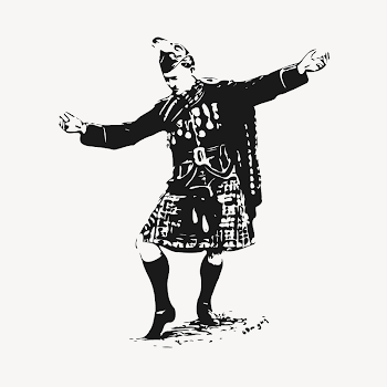 Scottish highlander collage element illustration | Free Vector - rawpixel