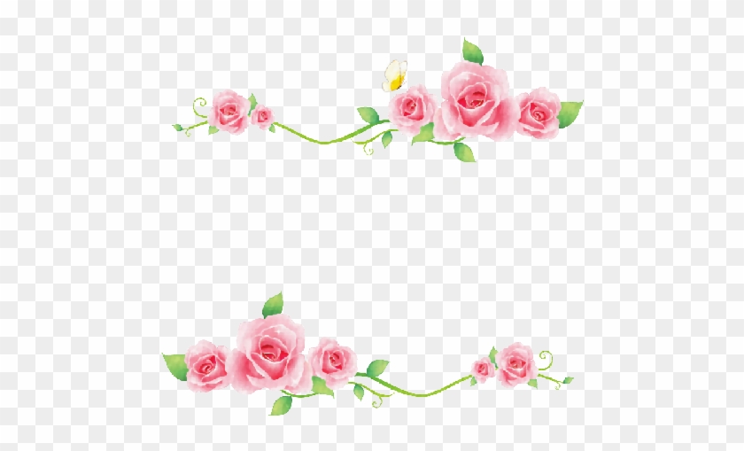 Scrap Rosas Vintage - Marcos De Rosas Png