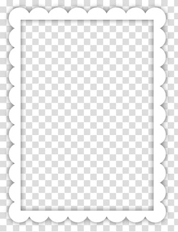 Scrap  Summer Expectations, white frame transparent background PNG clipart