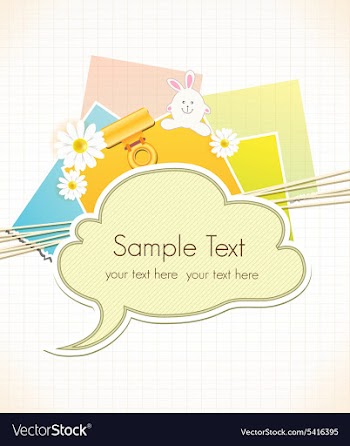 Scrapbook elements vector image