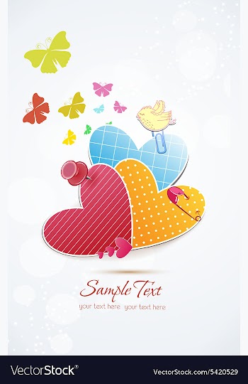 Scrapbook elements vector image