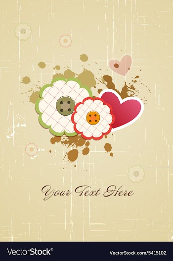 Scrapbook elements with grunge vector image