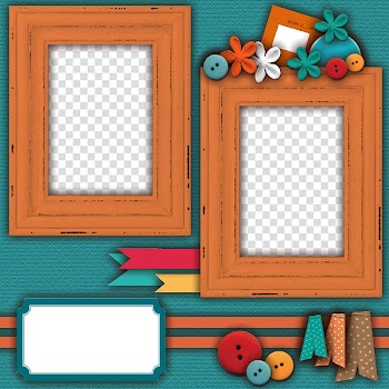 Scrapbook Paper Pantone Colors for , two rectangular brown wooden frames and assorted-color clothes buttons transparent background PNG clipart
