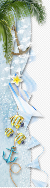 Scrapbooking Clip art - Coconut tree Barb rope 