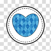 Scrapbooking pink and blue, blue heart transparent background PNG clipart