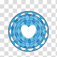 Scrapbooking pink and blue, round green and white heart transparent background PNG clipart